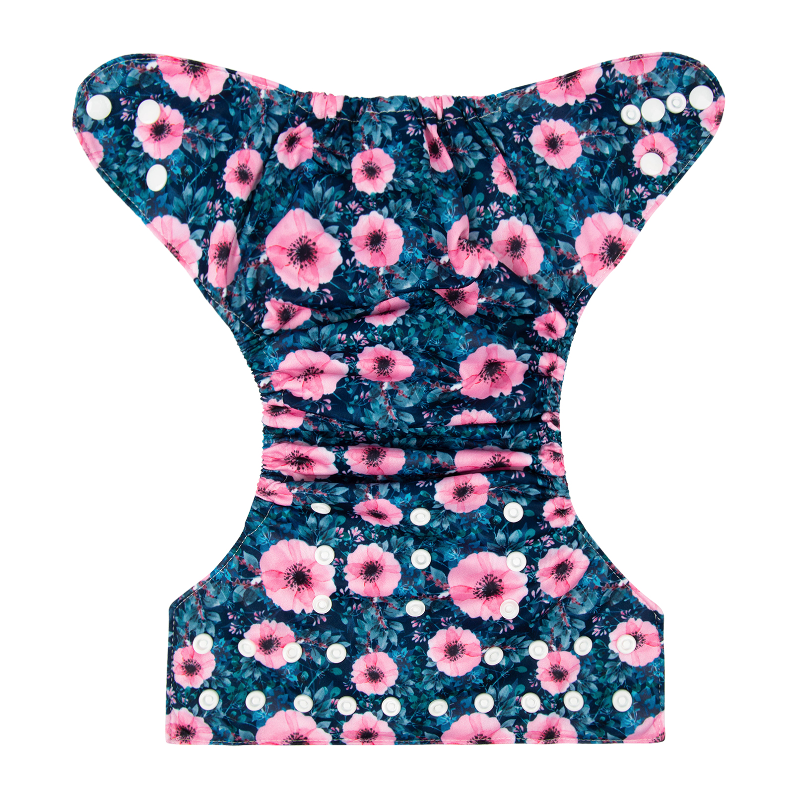 ALVABABY One Size Print Pocket Cloth Diaper - Flowers(H296A)