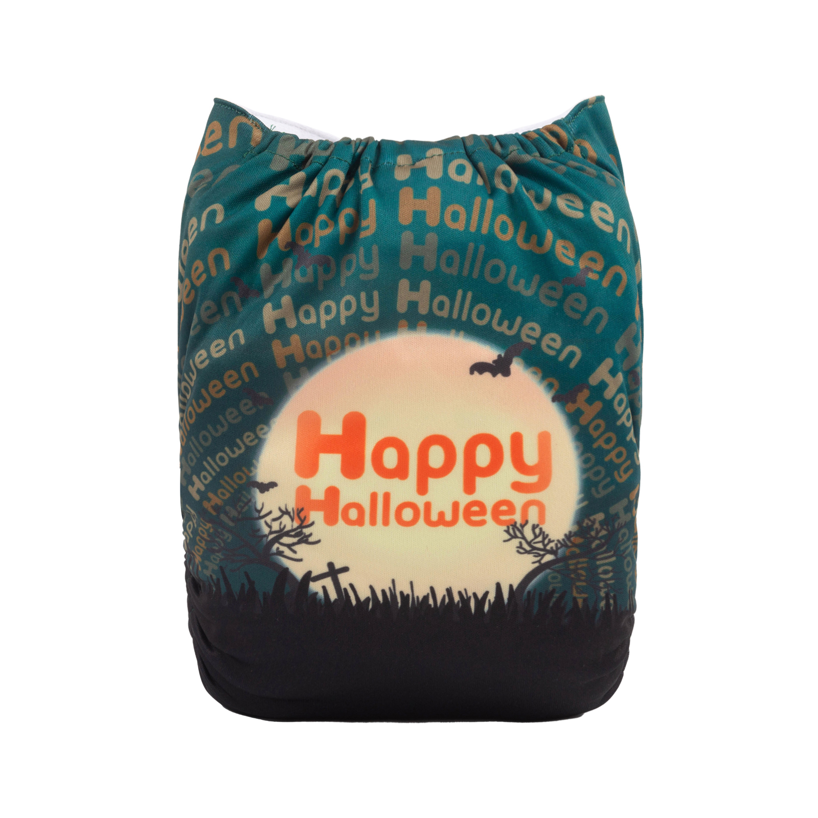 Halloween Cloth Diaper One Size Adjustable Reusable Diapers for Babies -Happy Halloween(QD46A)