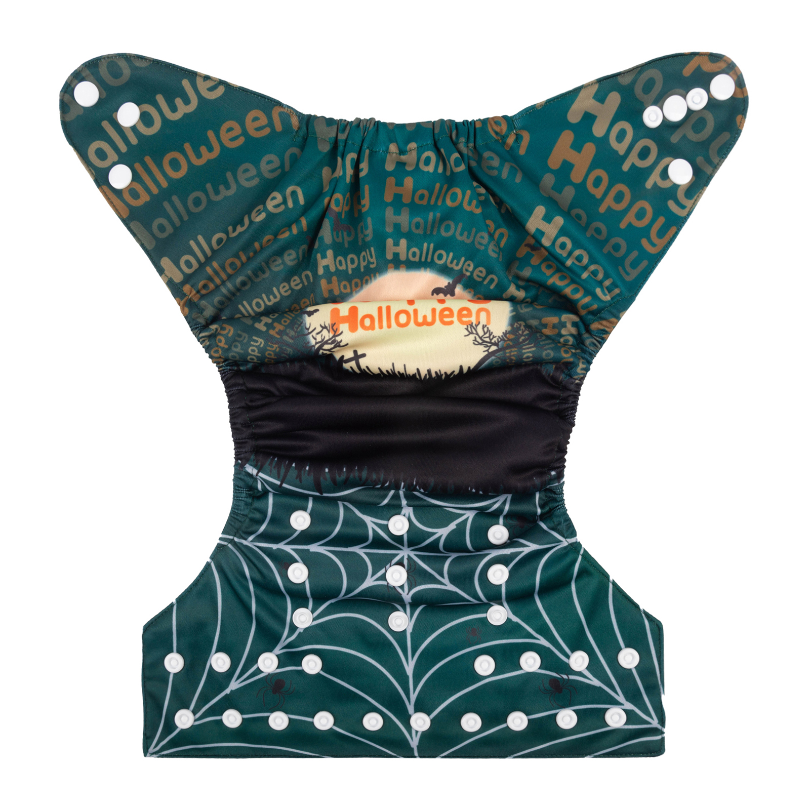 Halloween Cloth Diaper One Size Adjustable Reusable Diapers for Babies -Happy Halloween(QD46A)