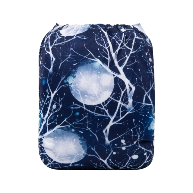ALVABABY One Size Print Pocket Cloth Diaper (H295A)