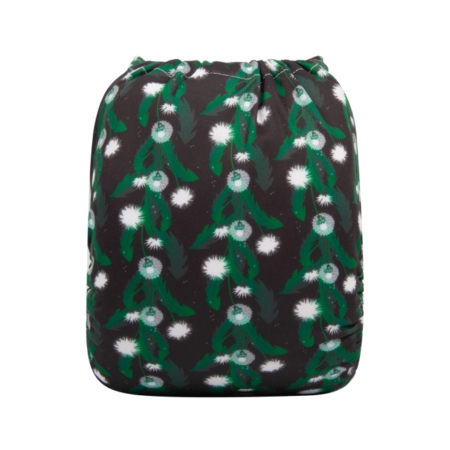 ALVABABY One Size Print Pocket Cloth Diaper-Dandelion(H321A)
