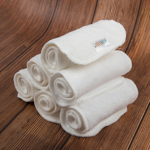 6pcs One Size 3-layer Microfiber Insert - (6TA)