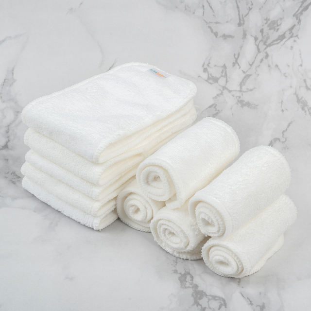 (Multi-packs) Newborn 3-layer Microfiber Inserts