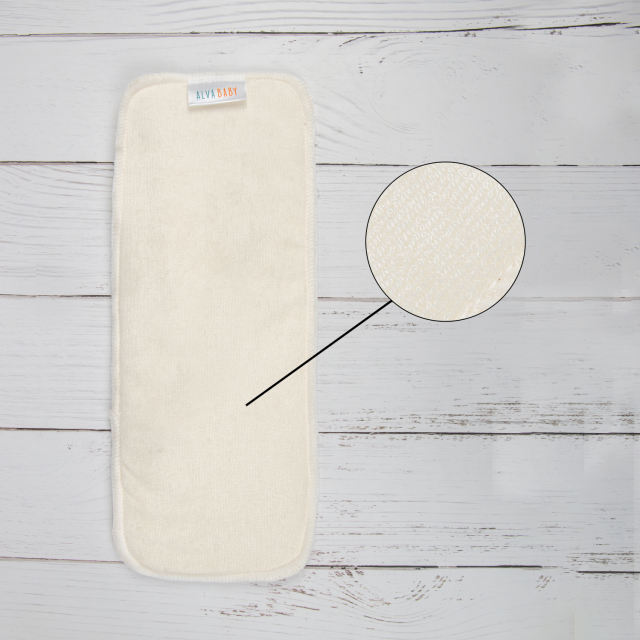 1PCS One Size 5-layer Bamboo&amp;Microfiber Insert -(FMBA)