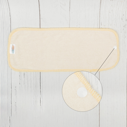 6PCS Snap 3-layer Bamboo Insert - (6KX01A)