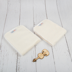 1PCS One Size 4-layer Bamboo&Microfiber Insert -(MBA)