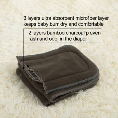 1PCS One Size 5-layer Bamboo Charcoal Insert -(ZTNA)