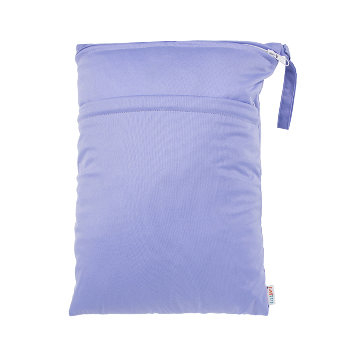 ALVABABY Diaper Wet/Dry Bag, Waterproof Bag (Light Purple, L05A)