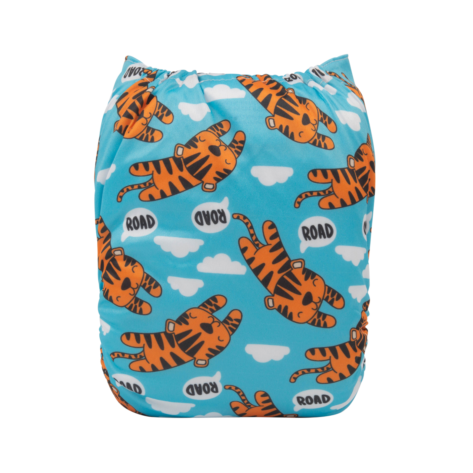 ALVABABY One Size Print Pocket Cloth DiaperTigers (H387A)