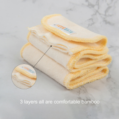 1PCS Newborn 3-layer Bamboo Insert - (SXA)