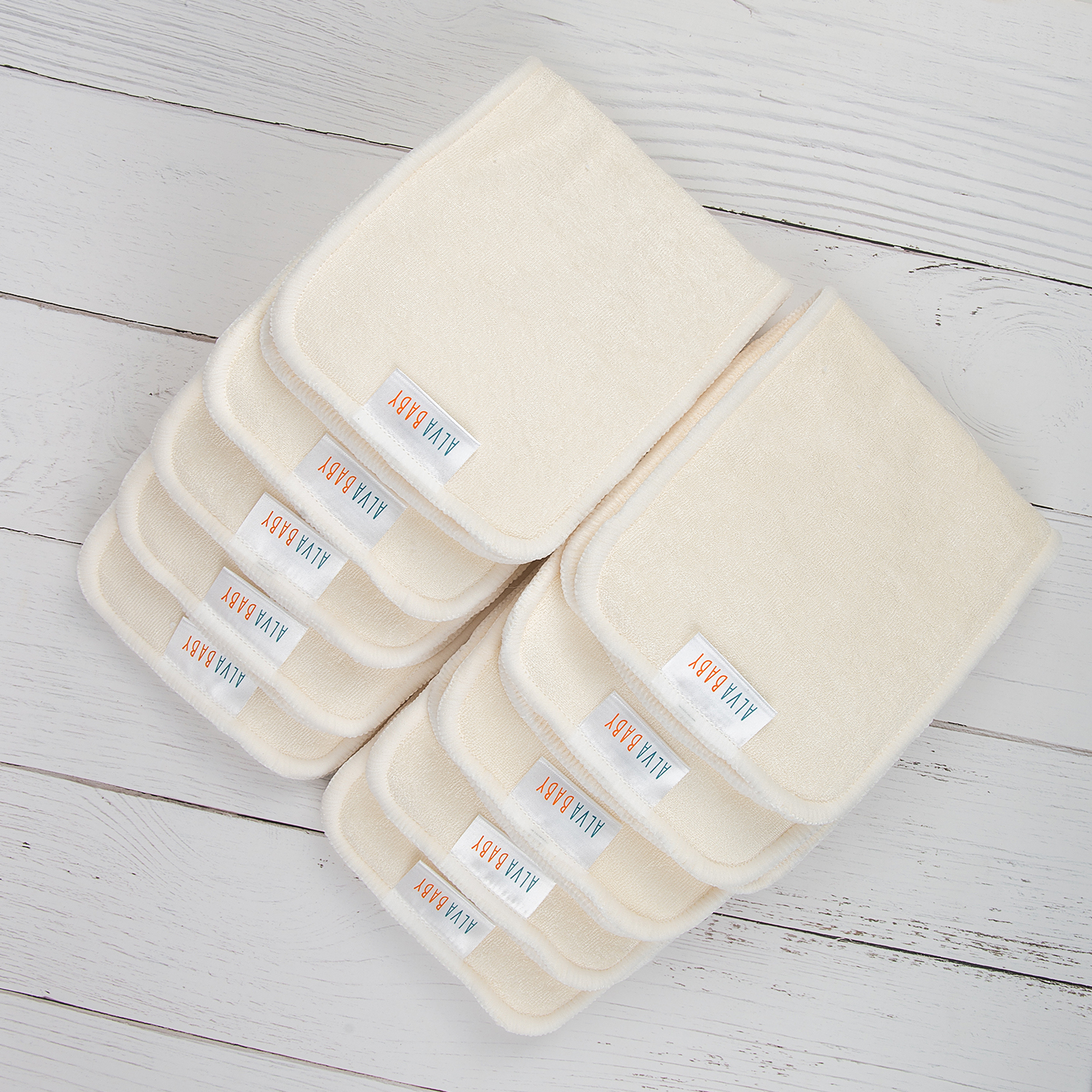 Sale 1x 5layers comfort microfiber& bamboo insert for ALVA BABY cloth diaper 
