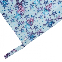 ALVABABY Diaper Wet Dry Bag with Two Zippered Pockets (L-SW104A)