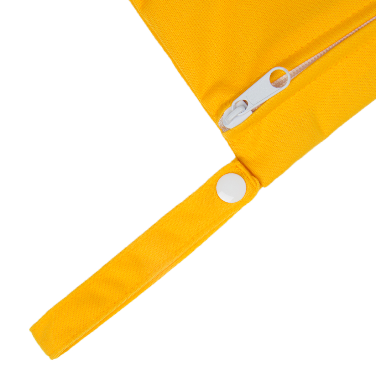 ALVABABY Diaper Wet/Dry Bag, Waterproof Bag (Yellow, L07A)