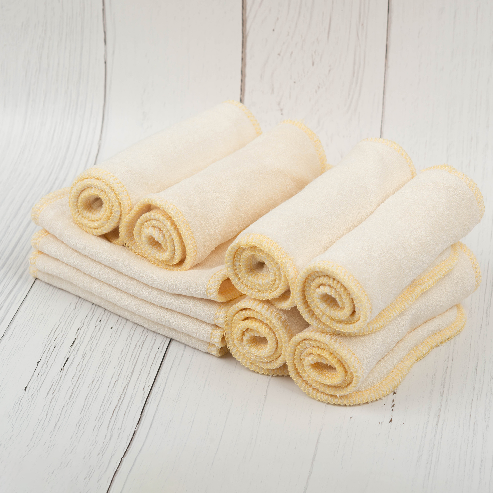(Multi-packs) Snap-in 3-layer Bamboo Inserts for AI2 Diapers & Diaper Covers