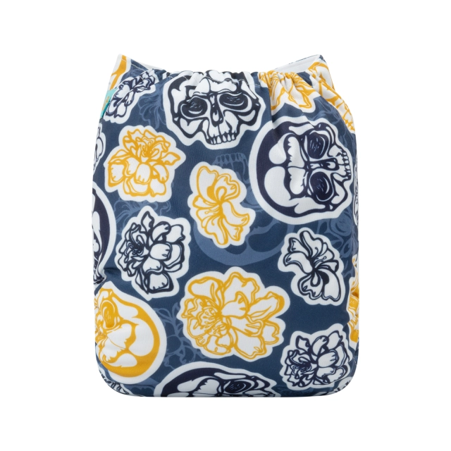ALVABABY One Size Print Pocket Cloth Diaper(H331A)