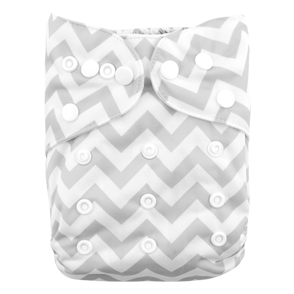 ALVABABY One Size Print Pocket Cloth Diaper (S33A)