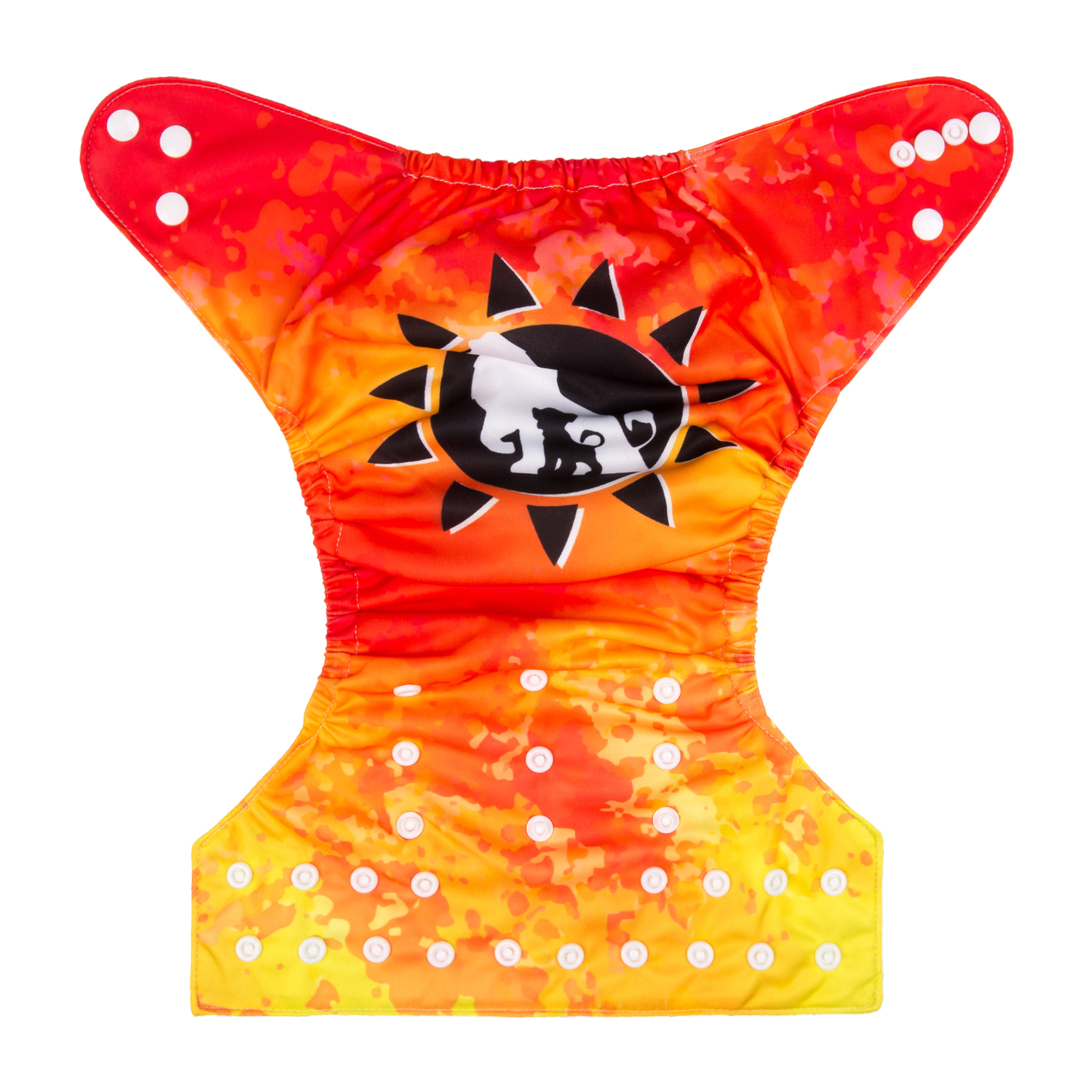 ALVABABY Positioning Cloth Diaper - One Size Adjustable Washable & Reusable Diaper for Babies and Toddlers (The Lion King, YD198A)