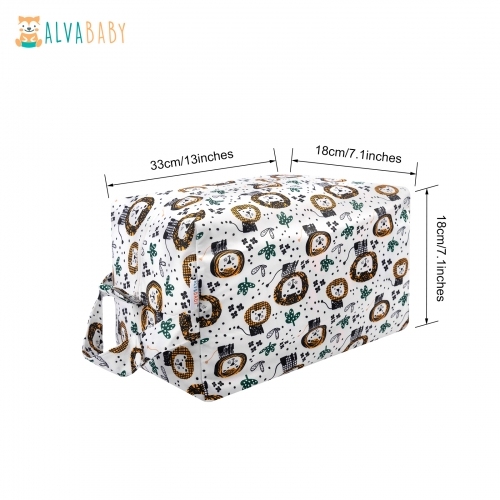 ALVABABY Diaper Pod with Double TPU layers-Lions (LP-H358A)