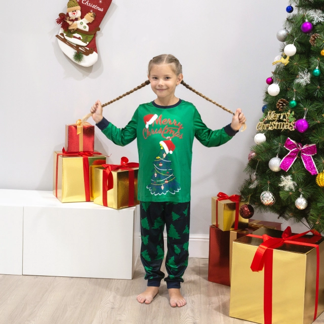 Christmas Family Matching Pajamas Set -(Y05A)