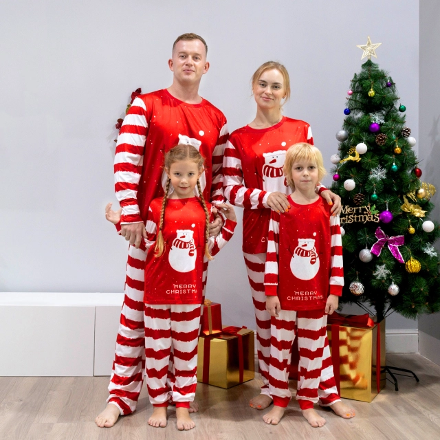 Christmas Family Matching Pajamas Set -(Y06A)