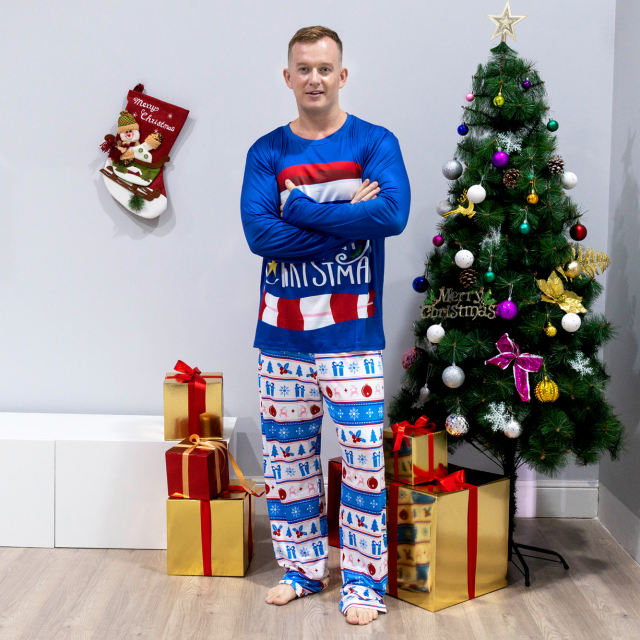 Christmas Family Matching Pajamas Set -(Y01A)