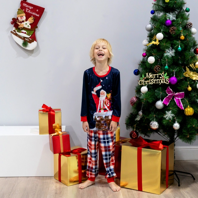 Christmas Family Matching Pajamas Set -(Y04A)