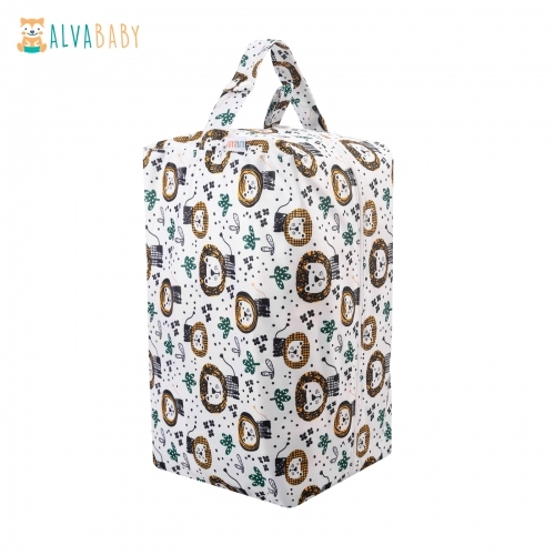 ALVABABY Diaper Pod with Double TPU layers-Lions (LP-H358A)