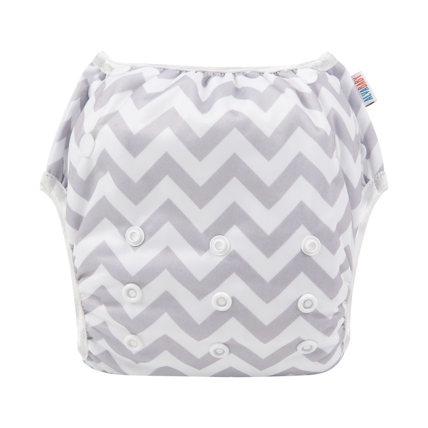 ALVABABY Big Size Swim Diaper Printed Reusable Baby Swim Diaper Large