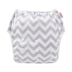 ALVABABY Big Size Swim Diaper Printed Reusable Baby Swim Diaper Large Size-(ZSW-S33A)