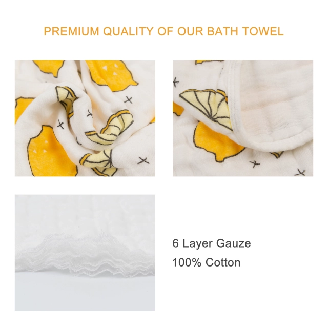 1PCS Muslin Baby Bath Towel -(MSYJ01A)