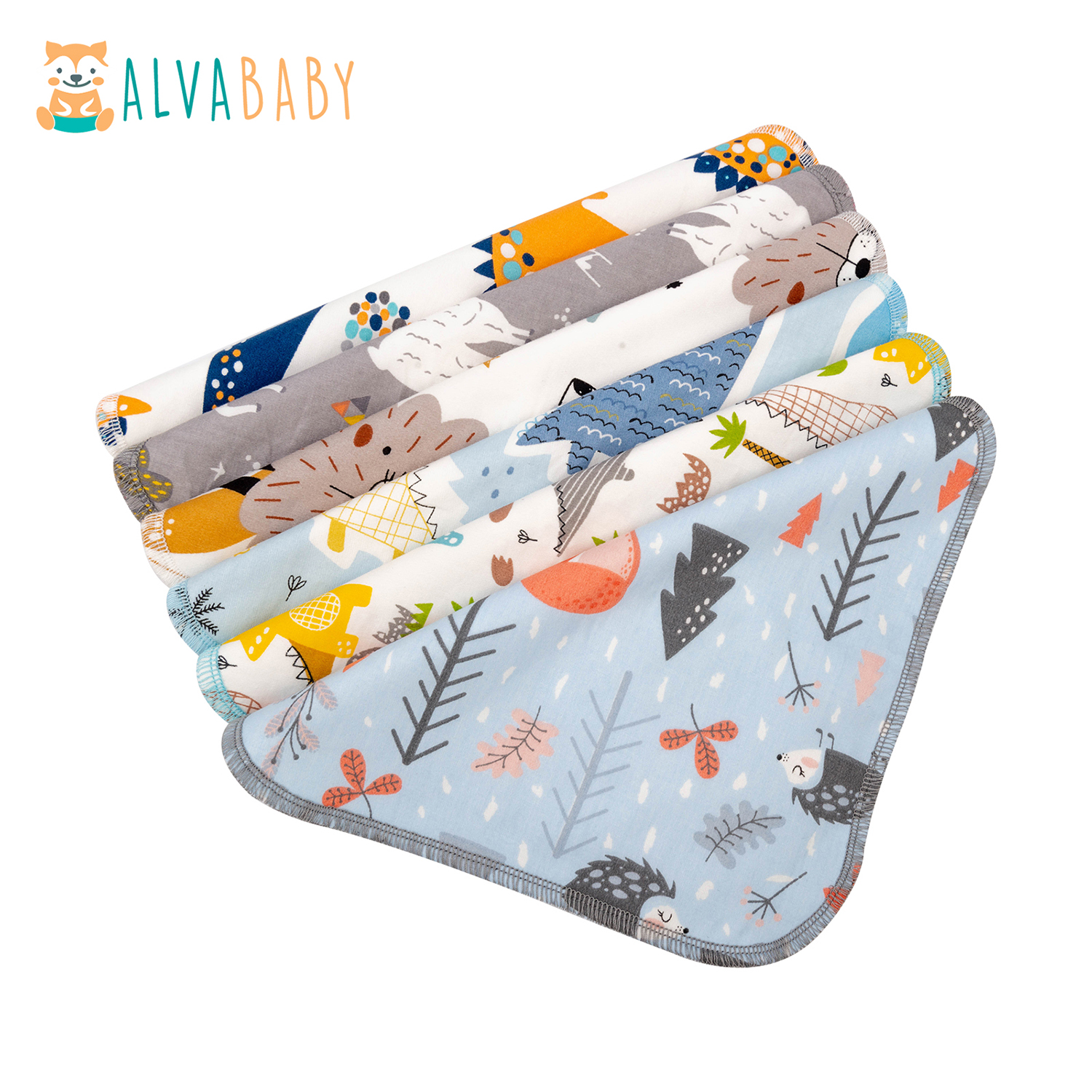 1 set of Baby Cotton&Bamboo Wipes - (6BW02)