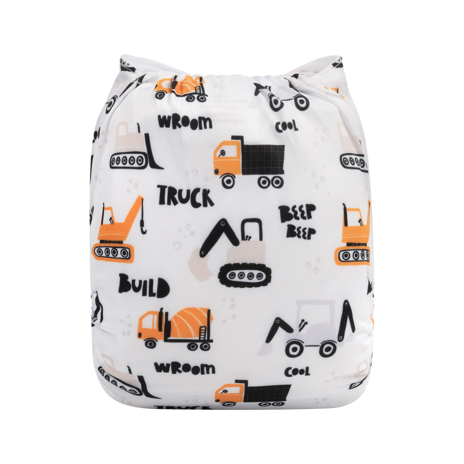 ALVABABY Positioning Cloth Diaper - One Size Adjustable Washable & Reusable Diaper for Babies and Toddlers  (Truck, YDP59A)