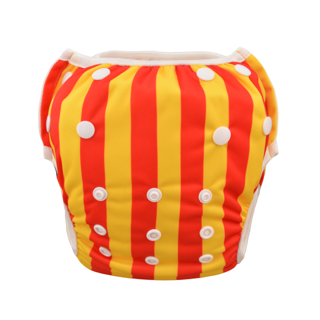 ALVABABY One Size Positioning  Printed Swim Diaper  (SWD42A)