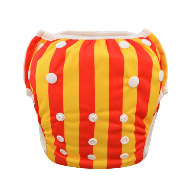 ALVABABY One Size Positioning  Printed Swim Diaper  (SWD42A)