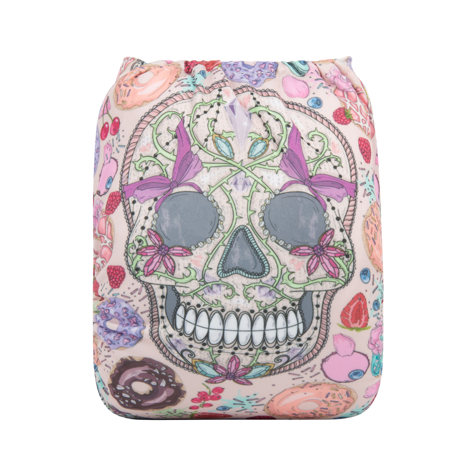 ALVABABY One Size Positioning Printed Cloth Diaper -(Grunt, YDP38A)