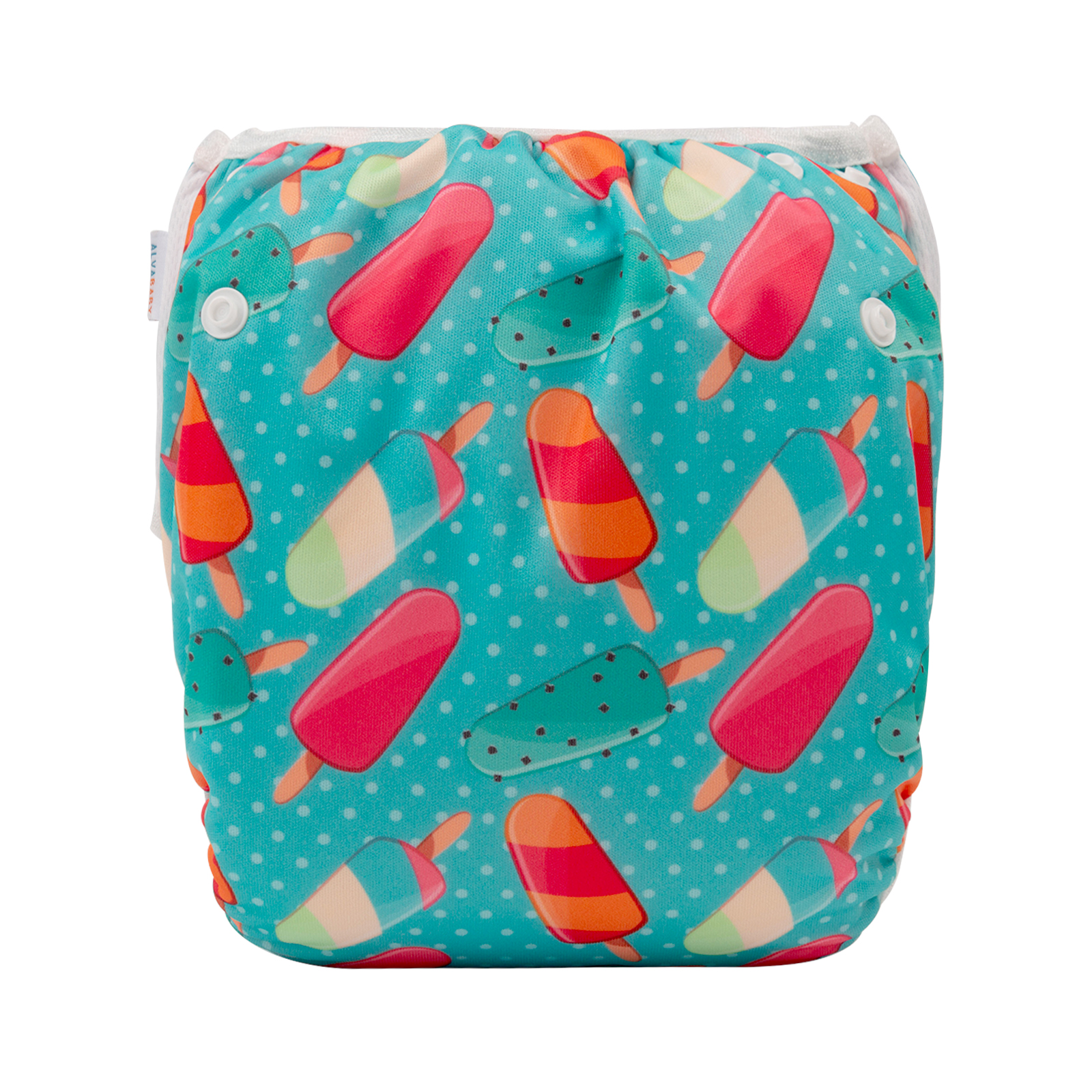ALVABABY One Size Printed Swim Diaper-Ice cream  (SW-H108A)