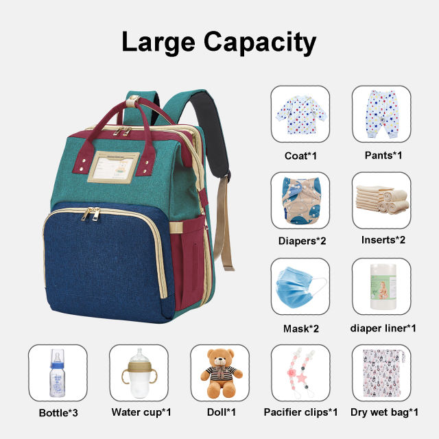 Mommy Backpack with Changing Pad -(MBP01A)