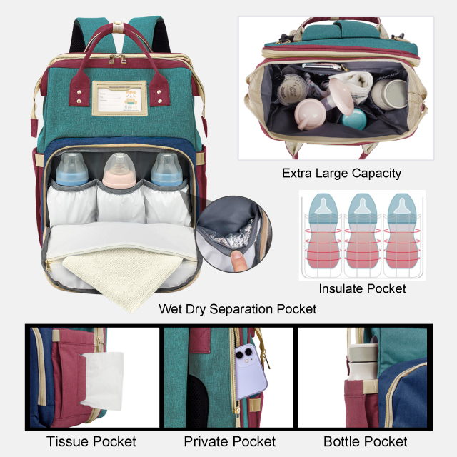 Mommy Backpack with Changing Pad -(MBP01A)