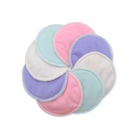 4 Pairs ALVABABY Breast Pads Nursing Pads with 4 colors （RD01）