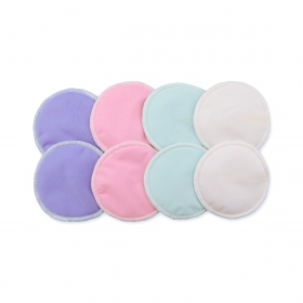4 Pairs ALVABABY Breast Pads Nursing Pads with 4 colors （RD01）