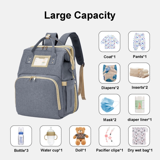 Mommy Backpack with Changing Pad -(MBP05A)