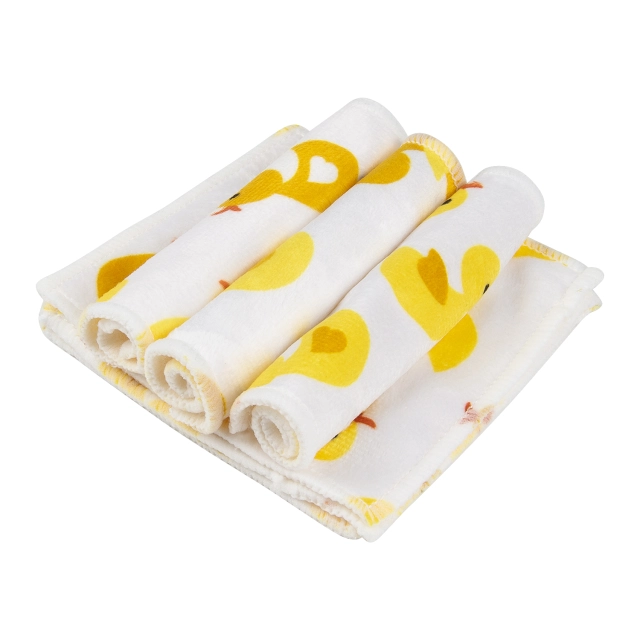 6PCS Baby Bamboo&Minky Wipes  (6BW-A24)