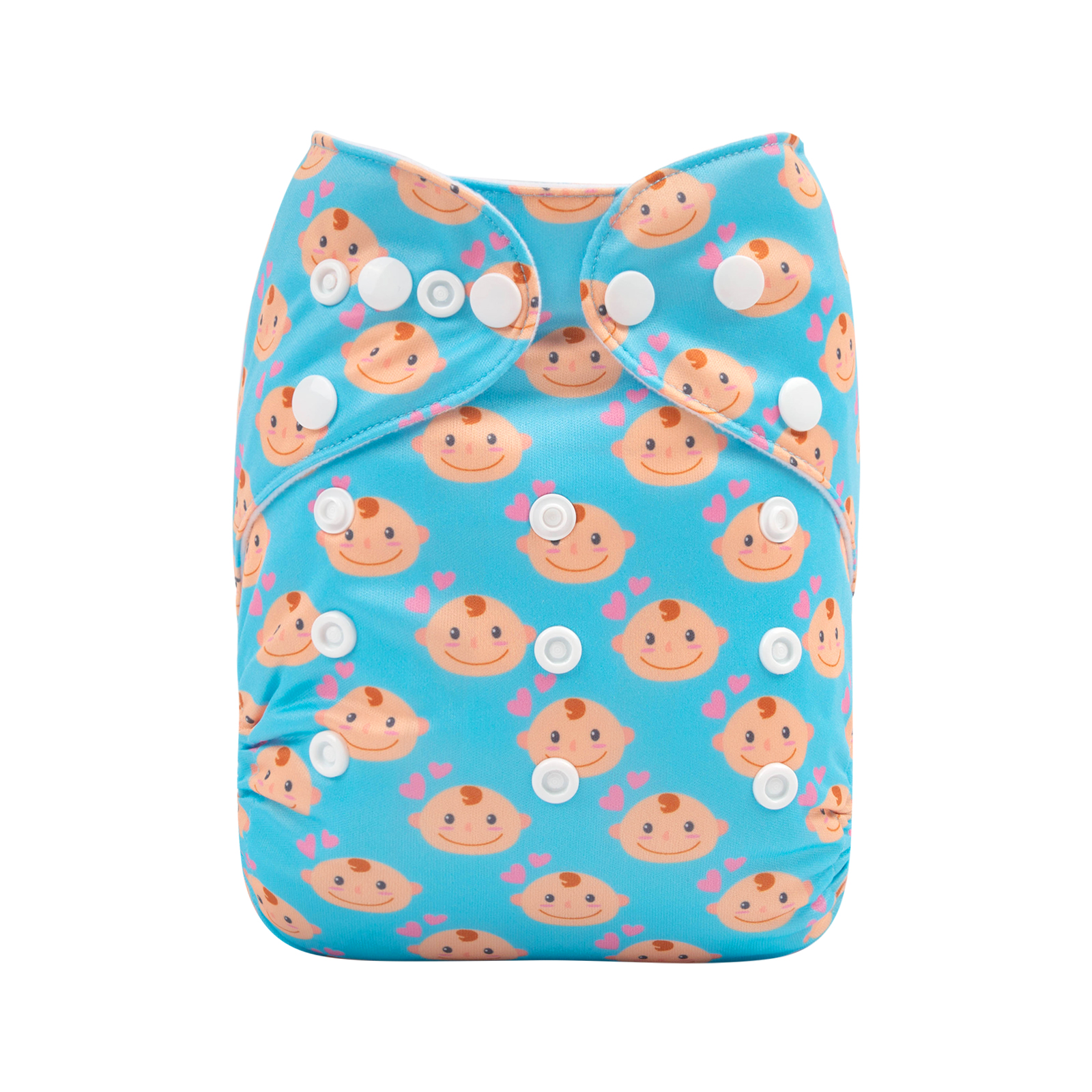 ALVABABY One Size Positioning Printed Cloth Diaper -Baby (YDP70A)