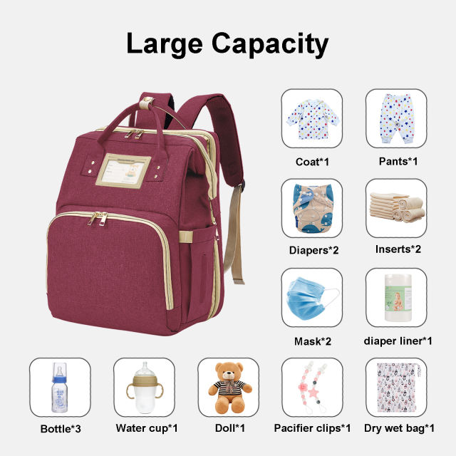 Mommy Backpack with Changing Pad -(MBP03A)