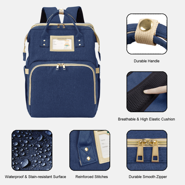 Mommy Backpack with Changing Pad -(MBP04A)