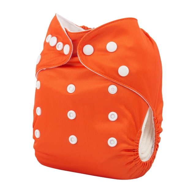 ALVABABY One Size Positioning Printed Cloth Diaper -Fox (YDP75A)