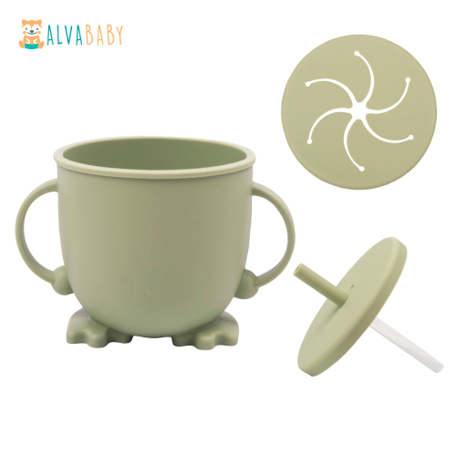 ALVABABY Silicone Training Cup (XG07A)
