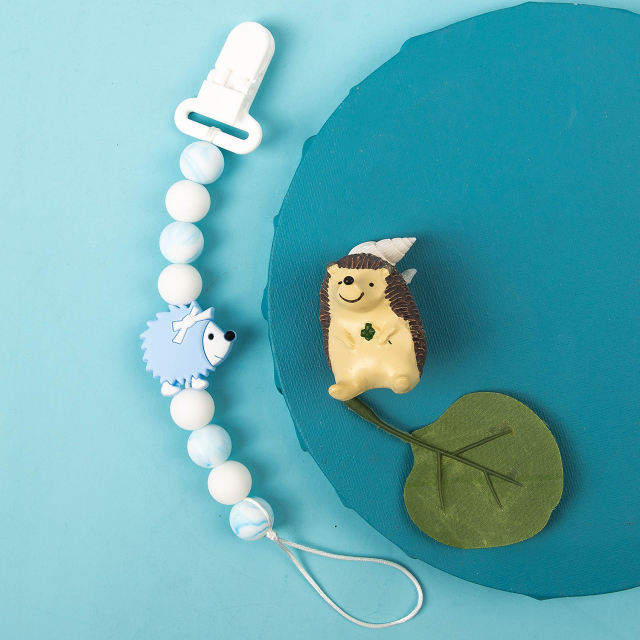 ALVABABY Silicone Pacifier Clip, Baby Shower Gift (SPWZ07)
