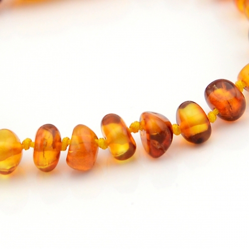 1 ALVABABY Amber Teething Bracelet Unisex for Babies （ATB03）