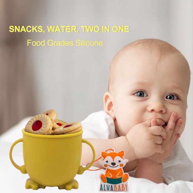 ALVABABY Silicone Training Cup (XG08A)